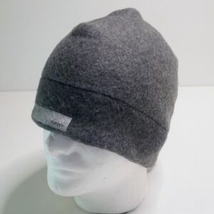 Vintage DKNY Fleece Beanie Hat Warm Made in USA 90s Y2K Skater Gorpcore